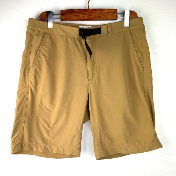 edge vale Other - Edgevale Stretch Shorts Beige Tan Hiking Size 34 Sustainable Outdoors